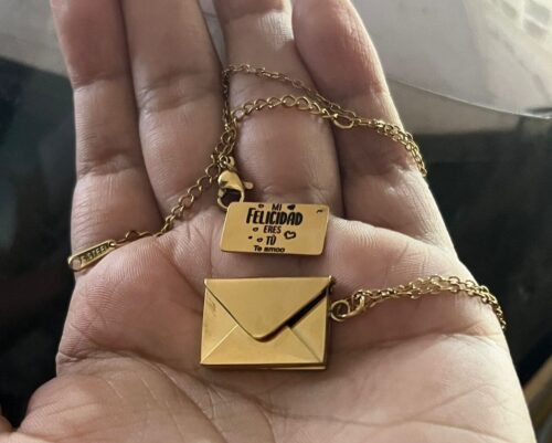 Dije Sobre Carta Parejas + (Foto Personalizada) photo review