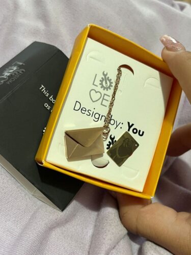 Dije Sobre Carta Parejas + (Foto Personalizada) photo review